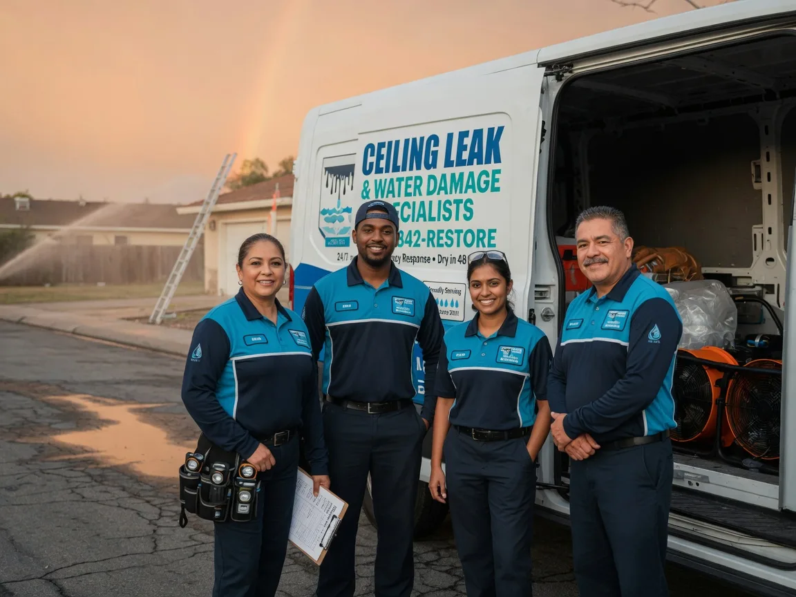 Ceiling Leak Cleanup company in Maury City, TN