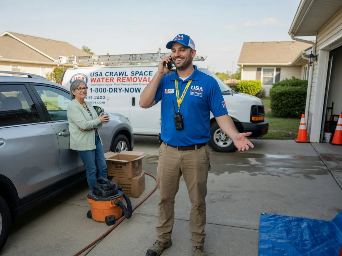 Crawl Space Water Removal Maury City, TN FAQs
